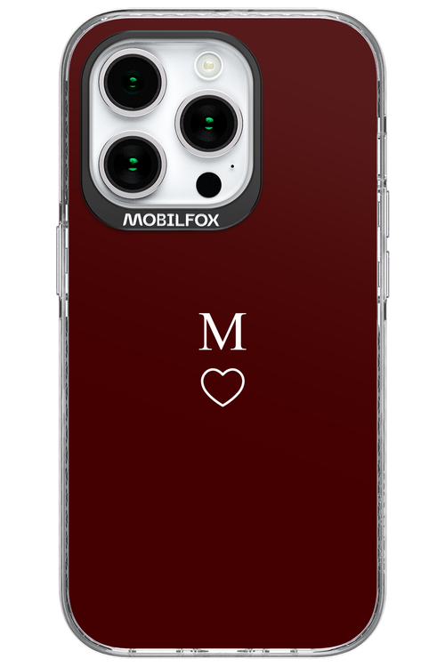 M Burgundia 2.0 - Apple iPhone 15 Pro