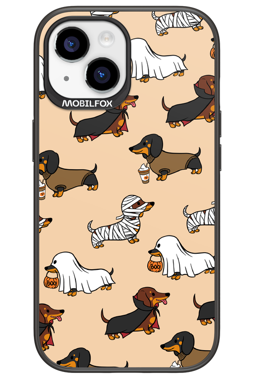 Scary Dachshund - Apple iPhone 15