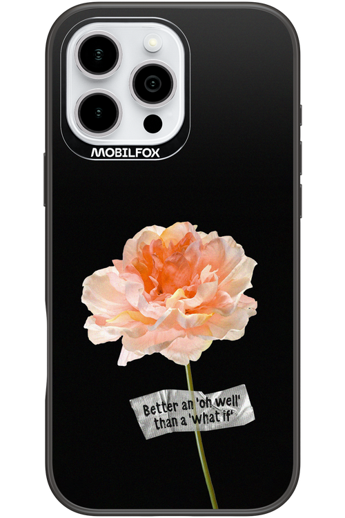 Flower Black - Apple iPhone 16 Pro Max