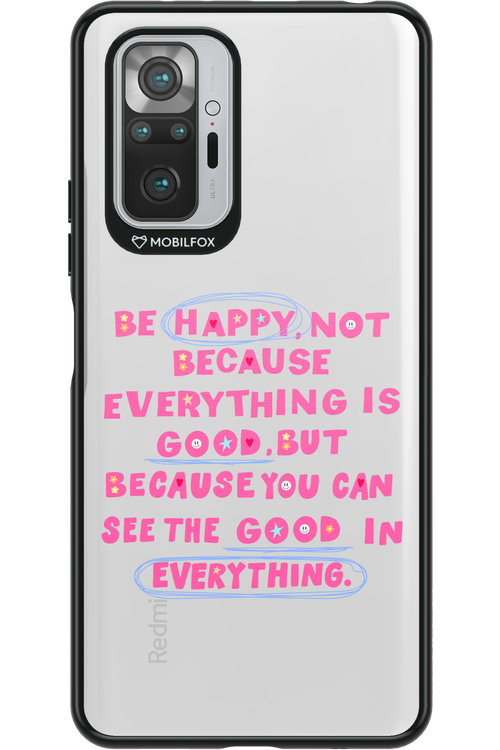 Be Happy 2.0 - Xiaomi Redmi Note 10 Pro