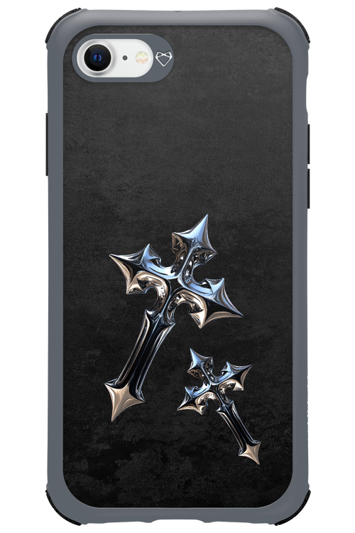 Chrome Crosses 2.0 - Apple iPhone SE 2020