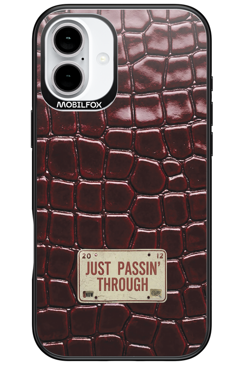 Just passin through 2.0 - Apple iPhone 16 Plus