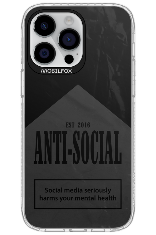 ANTI-SOCIAL (BLVCK) 2.0 - Apple iPhone 14 Pro Max