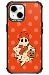 Ghost Girl (Orange) - Apple iPhone 15