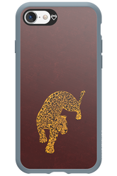 Burgundy Leopard - Apple iPhone SE 2020