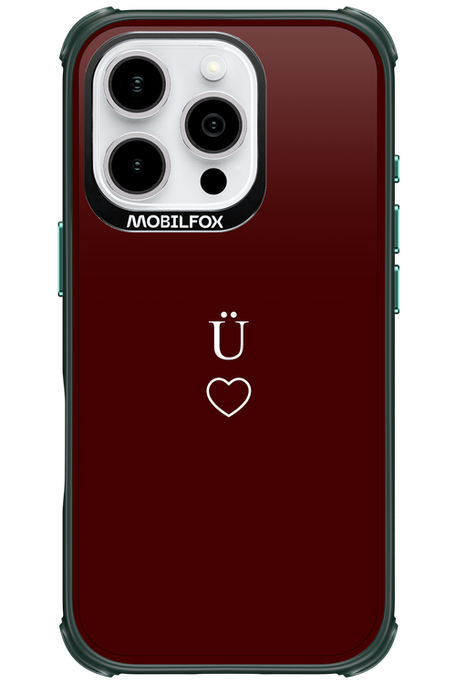 U Burgundia II 2.0 - Apple iPhone 16 Pro