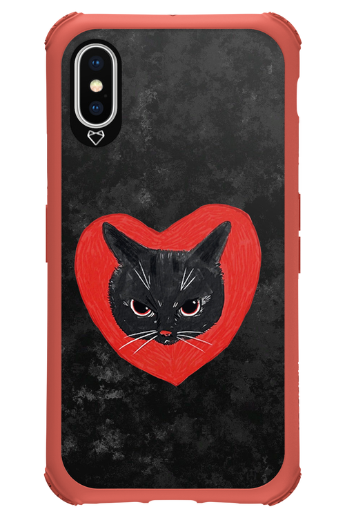 Heart Cat 2.0 - Apple iPhone X