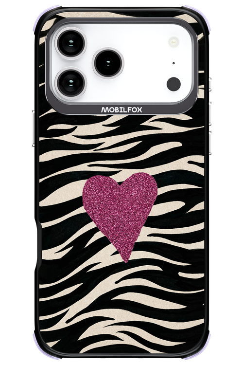 Zebra Heart 2.0 - Apple iPhone 17 Pro Max