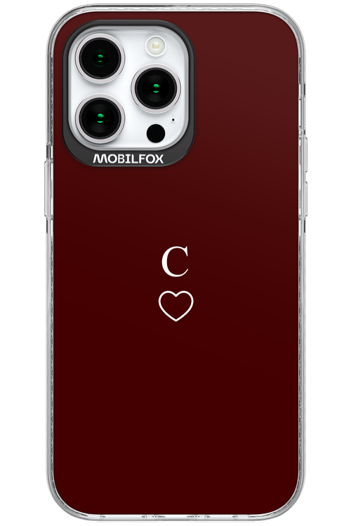 C Burgundia 2.0 - Apple iPhone 15 Pro Max