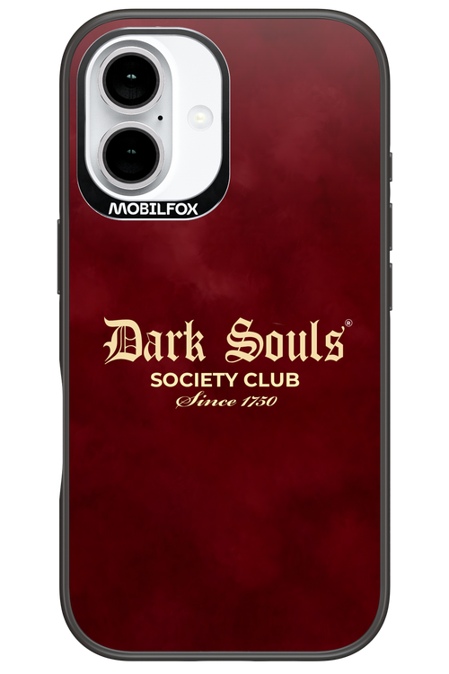 Dark Souls (Burgundy) - Apple iPhone 16