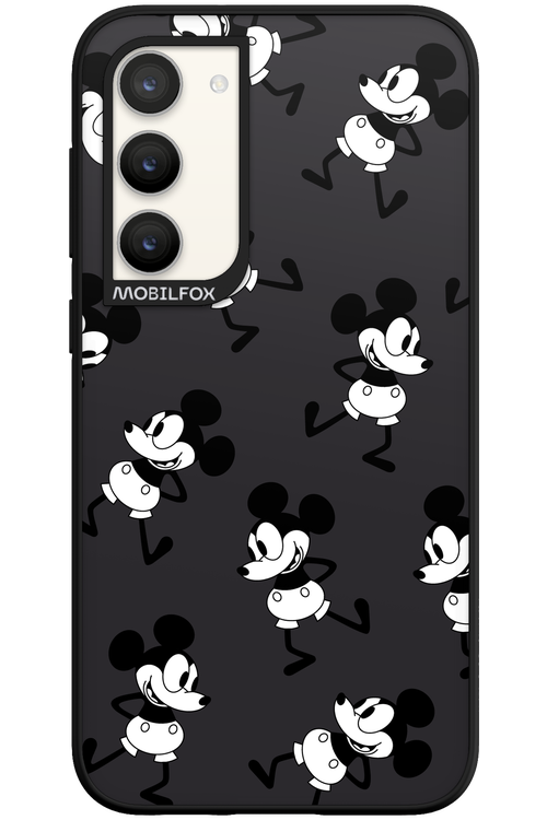 Iconic Mouse (antracite pattern) - Samsung Galaxy S23 Plus