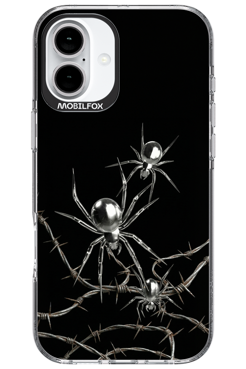 Silver Spiderz 2.0 - Apple iPhone 16 Plus