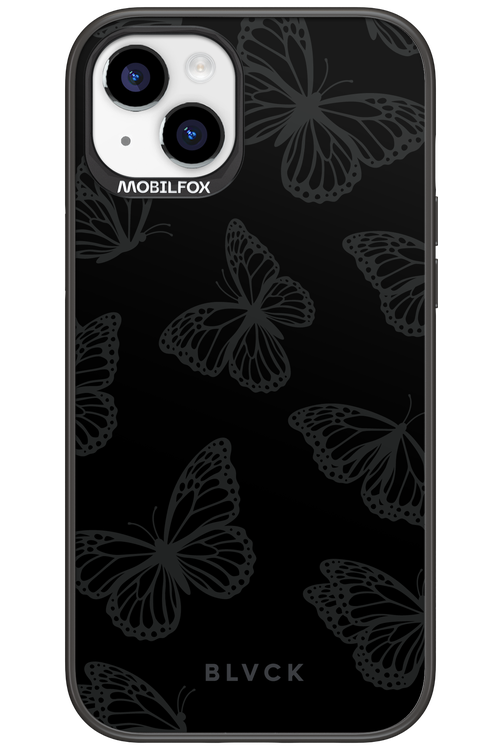 Black Butterflies - Apple iPhone 15 Plus