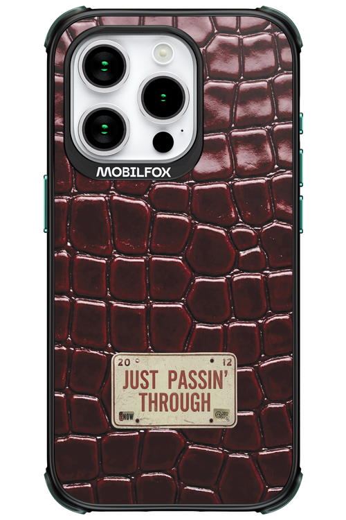 Just passin through 2.0 - Apple iPhone 15 Pro