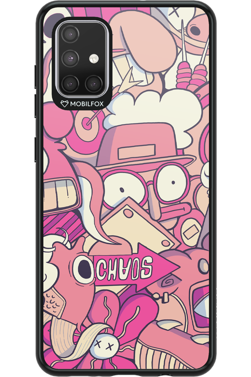 Coral Chaos - Samsung Galaxy A71