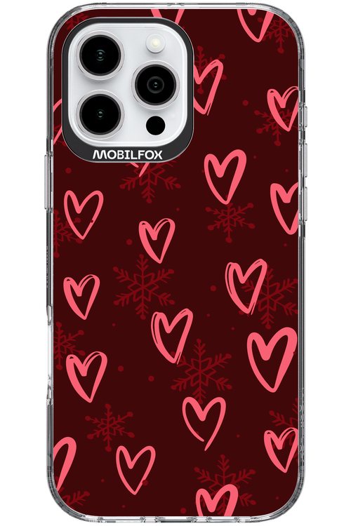 Christmas Hearts - Apple iPhone 16 Pro Max