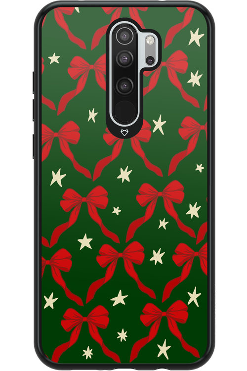 Bow & Stars (Green) - Xiaomi Redmi Note 8 Pro