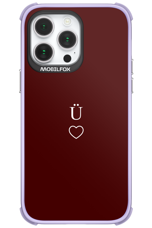 U Burgundia II 2.0 - Apple iPhone 14 Pro Max