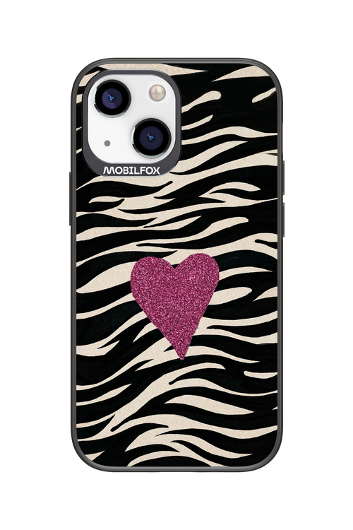 Zebra Heart 2.0 - Apple iPhone 13 Mini