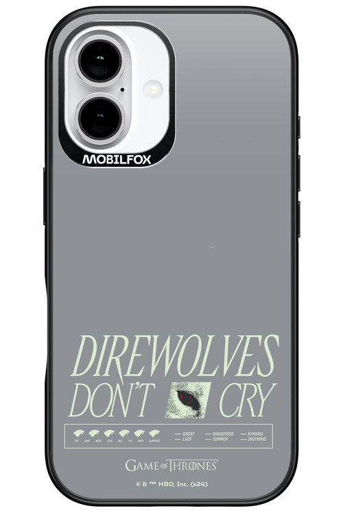 Direwolves Don’t Cry - Apple iPhone 16