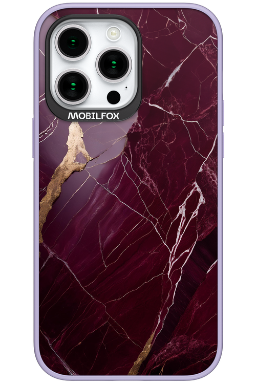 Burgundy Marble 2.0 - Apple iPhone 15 Pro Max