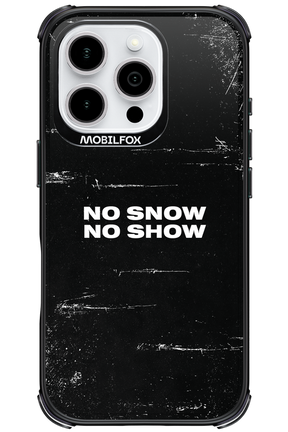 No snow, no show - Apple iPhone 16 Pro