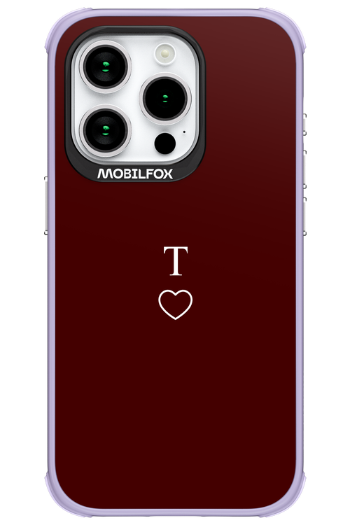 T Burgundia 2.0 - Apple iPhone 15 Pro