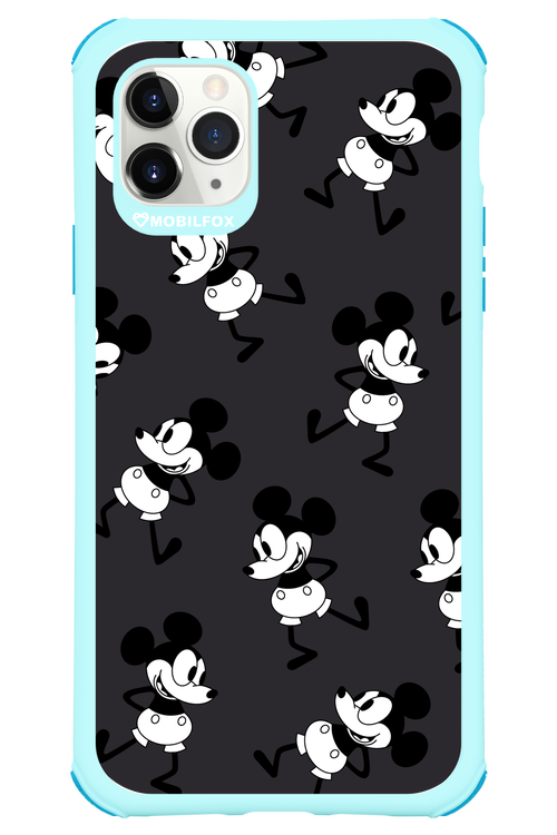 Iconic Mouse (antracite pattern) - Apple iPhone 11 Pro Max