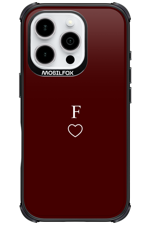 F Burgundia 2.0 - Apple iPhone 16 Pro
