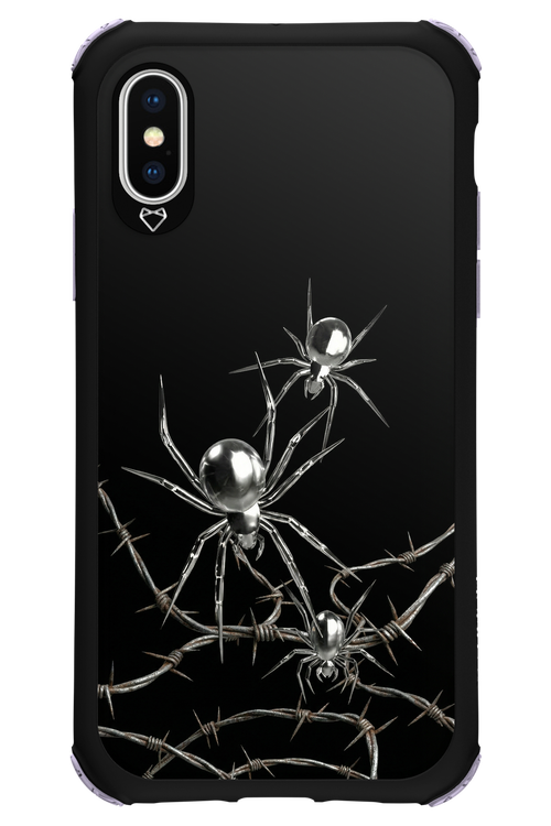 Silver Spiderz 2.0 - Apple iPhone X