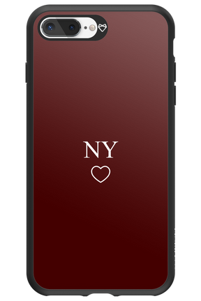 NY Burgundia 2.0 - Apple iPhone 8 Plus