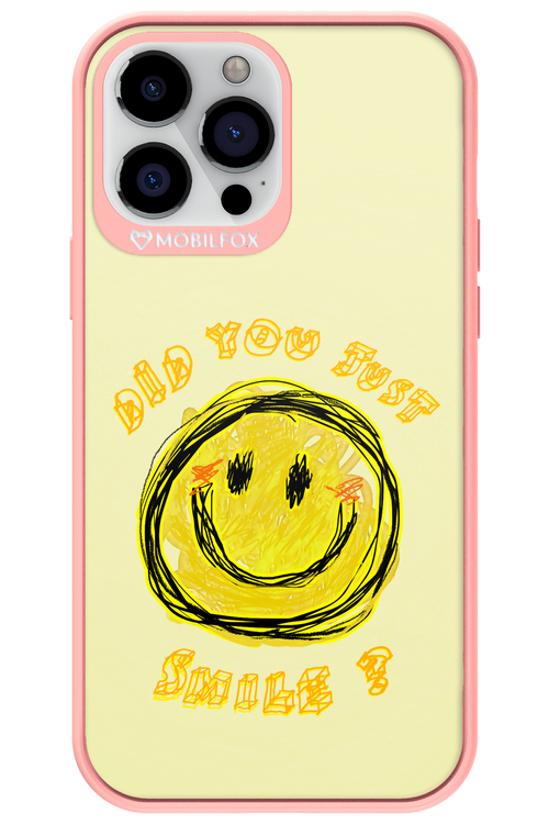 Crayon Smiley - Apple iPhone 13 Pro Max