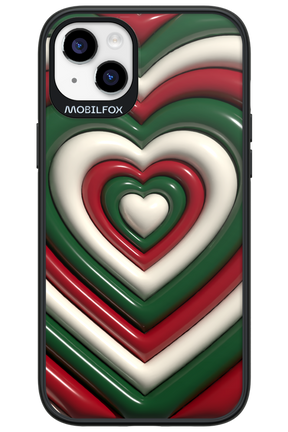 XMAS Hearts - Apple iPhone 14 Plus