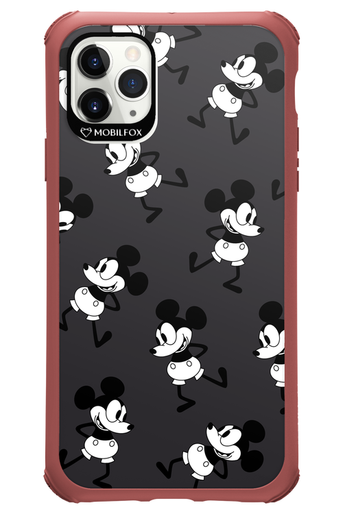 Iconic Mouse (antracite pattern) - Apple iPhone 11 Pro Max