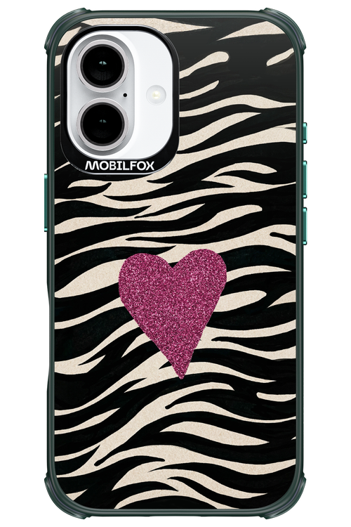 Zebra Heart 2.0 - Apple iPhone 16