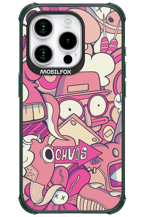 Coral Chaos - Apple iPhone 15 Pro