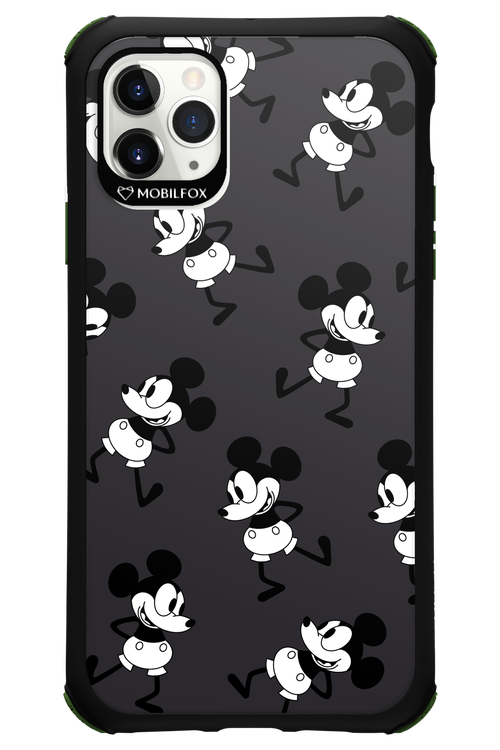 Iconic Mouse (antracite pattern) - Apple iPhone 11 Pro Max
