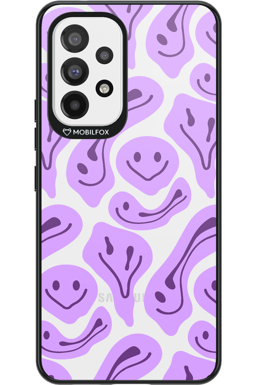 Fluid Smiley Purple - Samsung Galaxy A53