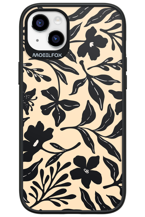 Black Flowers 2.0 - Apple iPhone 14 Plus
