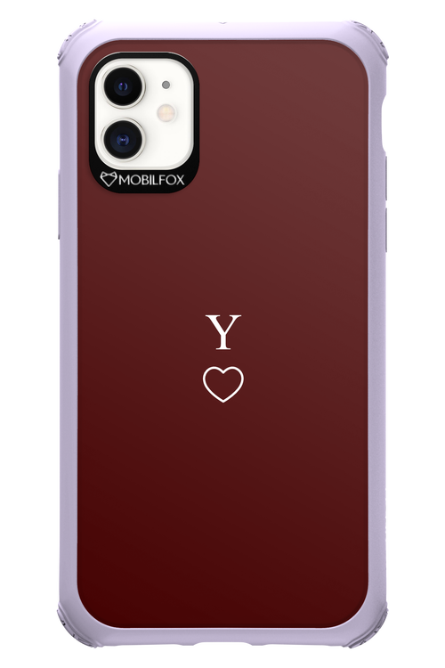 Y Burgundia 2.0 - Apple iPhone 11