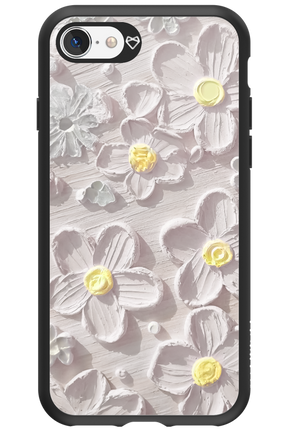White Flowers 2.0 - Apple iPhone SE 2020