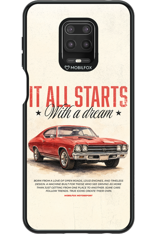 DREAM CAR 2.0 - Xiaomi Redmi Note 9 Pro