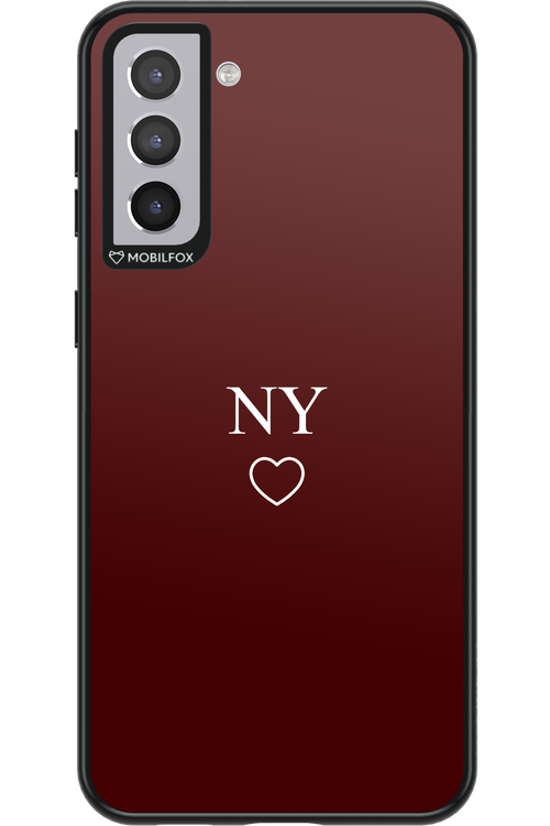 NY Burgundia 2.0 - Samsung Galaxy S21+
