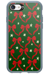Bow & Stars (Green) - Apple iPhone 8