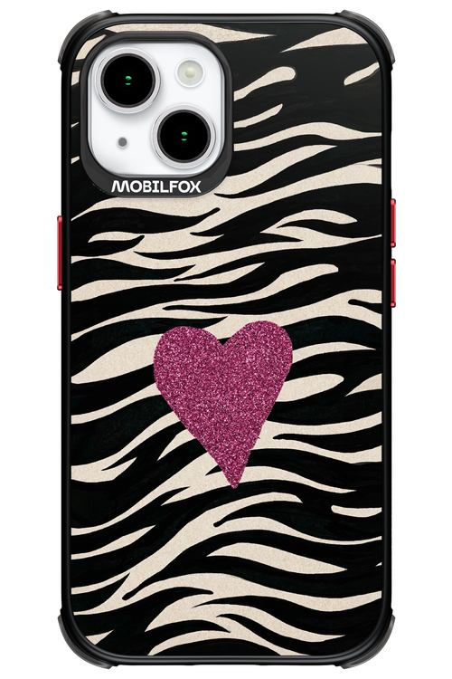 Zebra Heart 2.0 - Apple iPhone 15