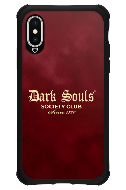 Dark Souls (Burgundy) - Apple iPhone XS