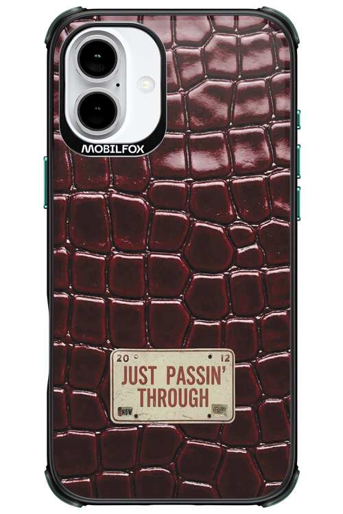 Just passin through 2.0 - Apple iPhone 16 Plus