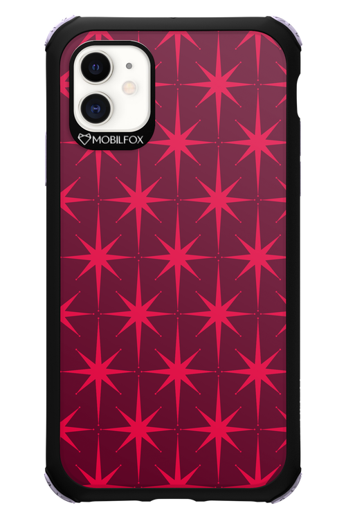 Burgundy Starss - Apple iPhone 11