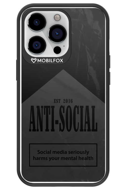 ANTI-SOCIAL (BLVCK) 2.0 - Apple iPhone 13 Pro