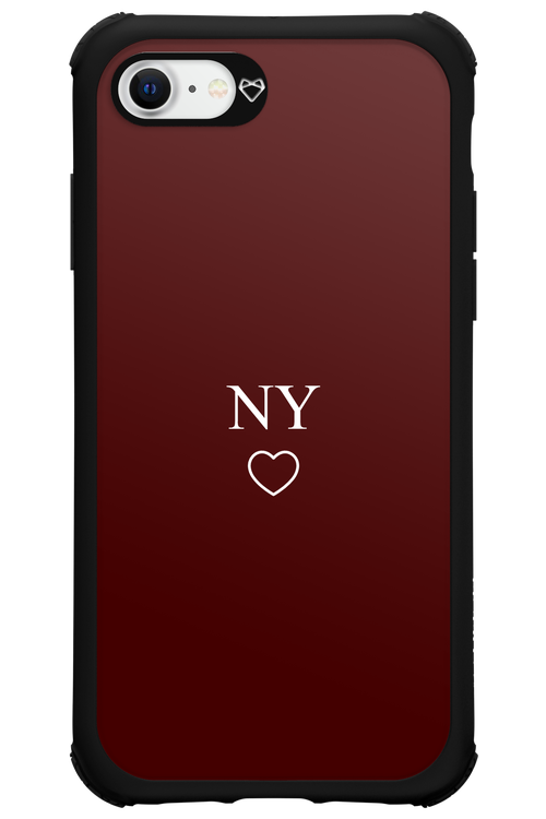 NY Burgundia 2.0 - Apple iPhone SE 2022